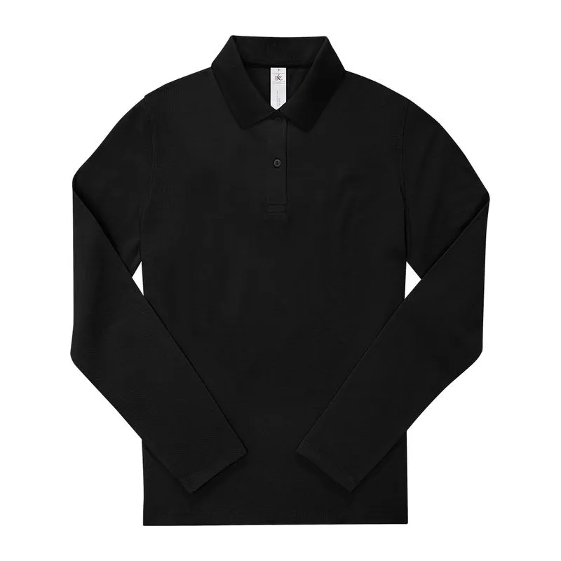 B&C My Polo 180 dámskéá polokošile s dlouhým rukáv