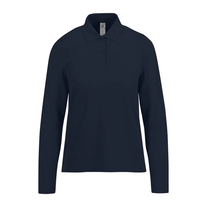 B&C My Polo 180 dámskéá polokošile s dlouhým rukáv