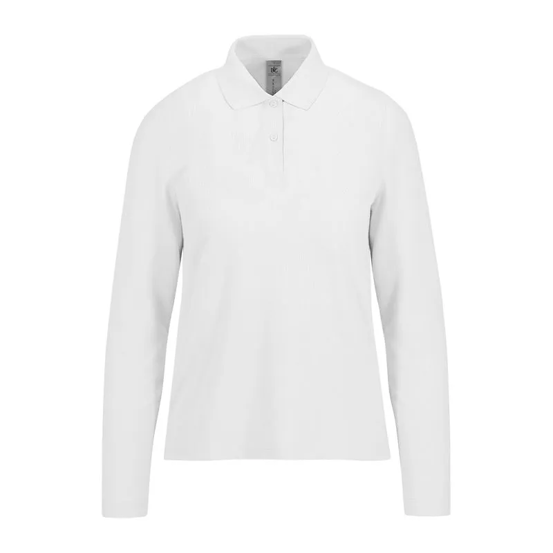 B&C My Polo 180 dámskéá polokošile s dlouhým rukáv