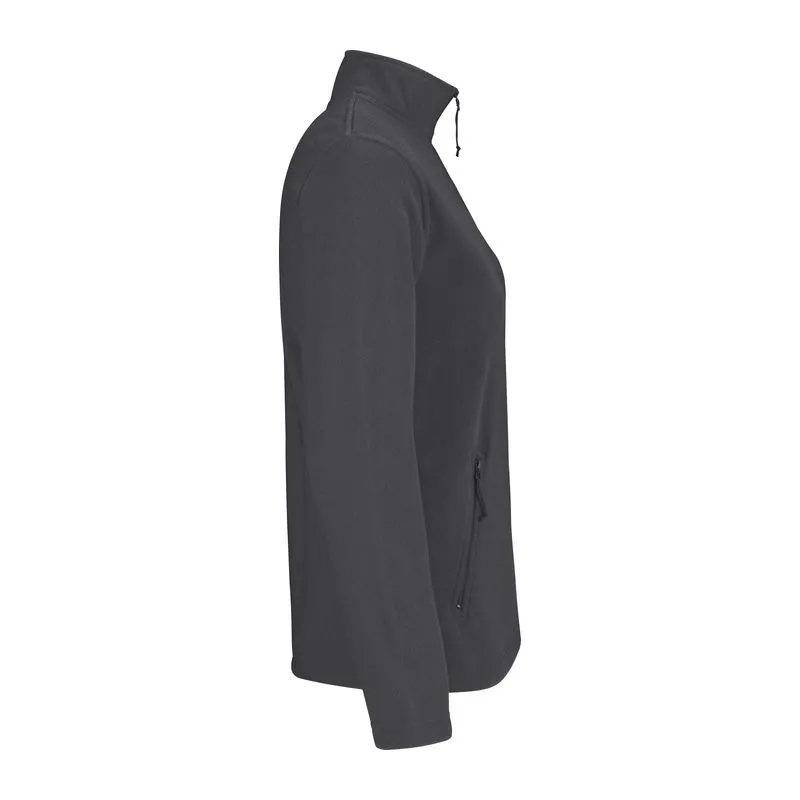 B&C dámská mikina z mikrofleecu na zip
