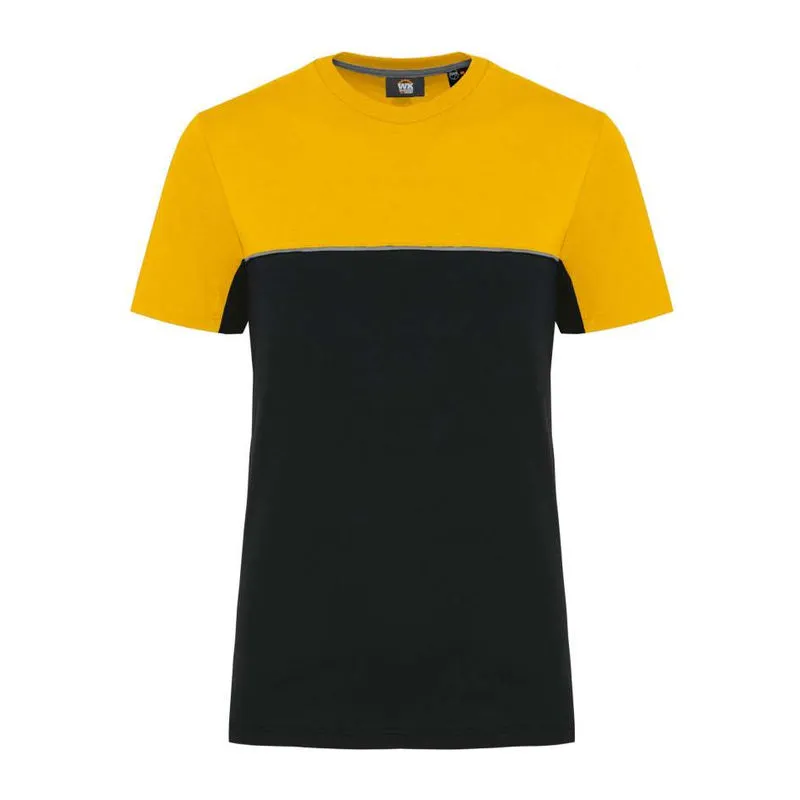Unisex ekologické dvoubarevné tričko s krátkým ruk