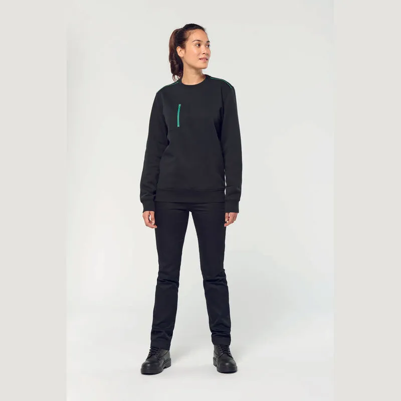 Unisex mikina Daytoday s kontrasní kapsou