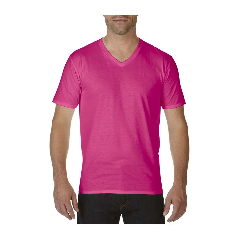 PREMIUM COTTON® — dospělé tričko s výstřihem do V