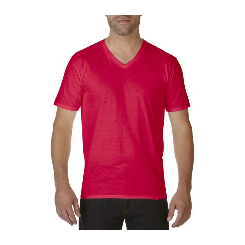 PREMIUM COTTON® — dospělé tričko s výstřihem do V