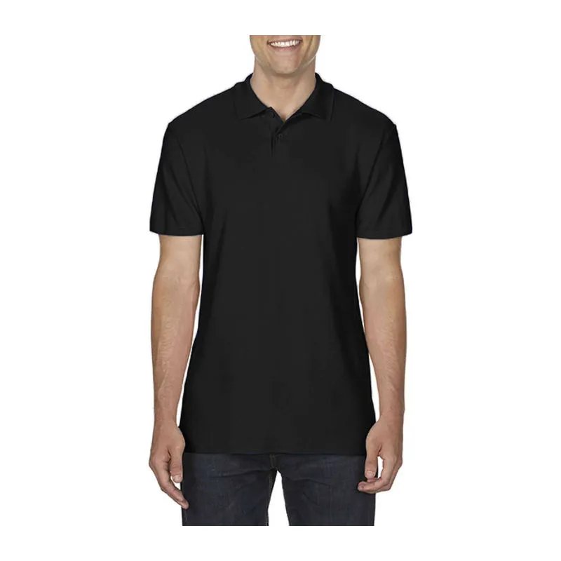SOFTSTYLE® POLO PRO DOSPĚLÉ S DVOJITÝM PIQUÉ