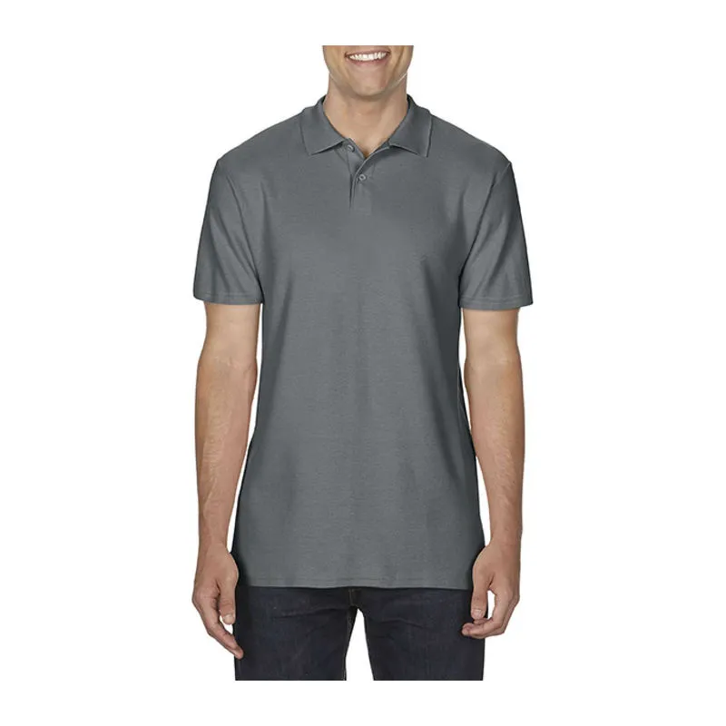 SOFTSTYLE® POLO PRO DOSPĚLÉ S DVOJITÝM PIQUÉ