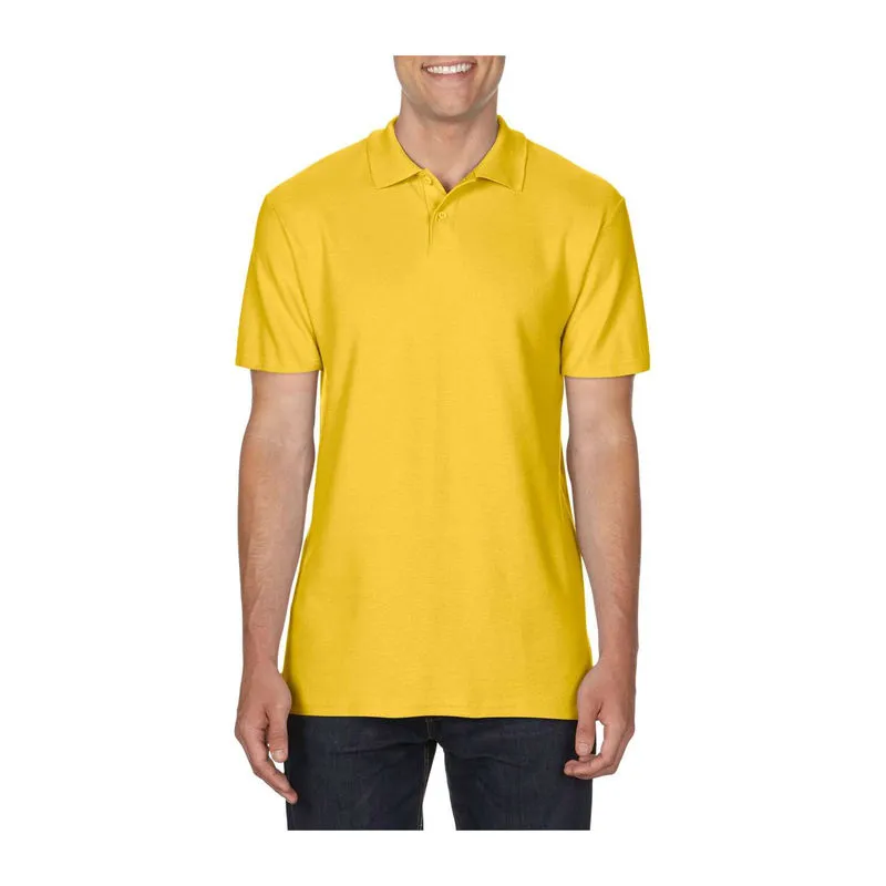 SOFTSTYLE® POLO PRO DOSPĚLÉ S DVOJITÝM PIQUÉ