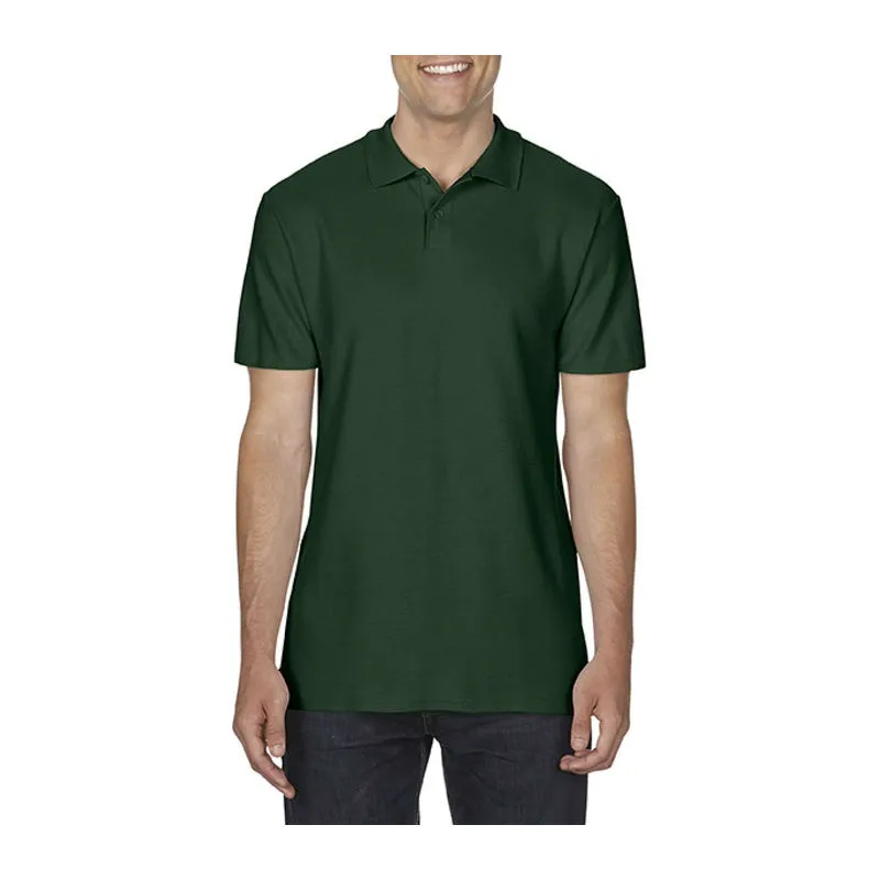 SOFTSTYLE® POLO PRO DOSPĚLÉ S DVOJITÝM PIQUÉ