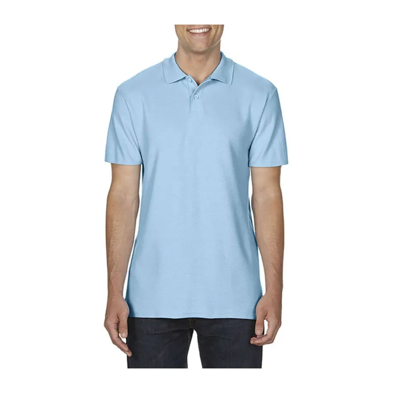 SOFTSTYLE® POLO PRO DOSPĚLÉ S DVOJITÝM PIQUÉ