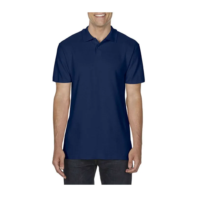 SOFTSTYLE® POLO PRO DOSPĚLÉ S DVOJITÝM PIQUÉ