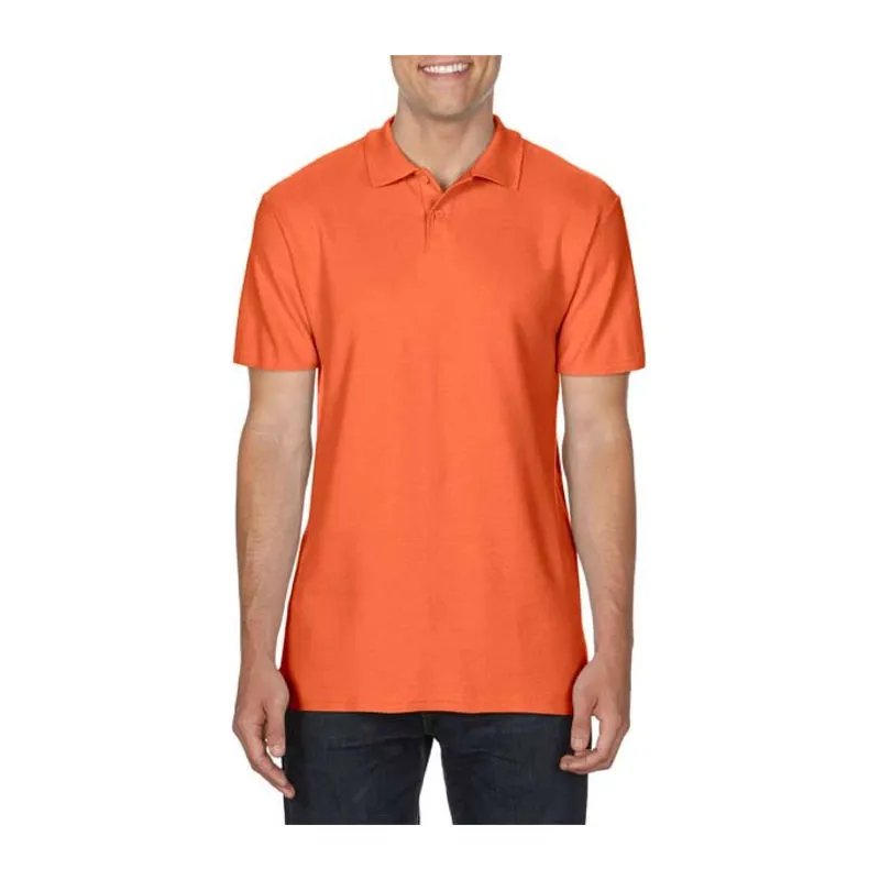 SOFTSTYLE® POLO PRO DOSPĚLÉ S DVOJITÝM PIQUÉ
