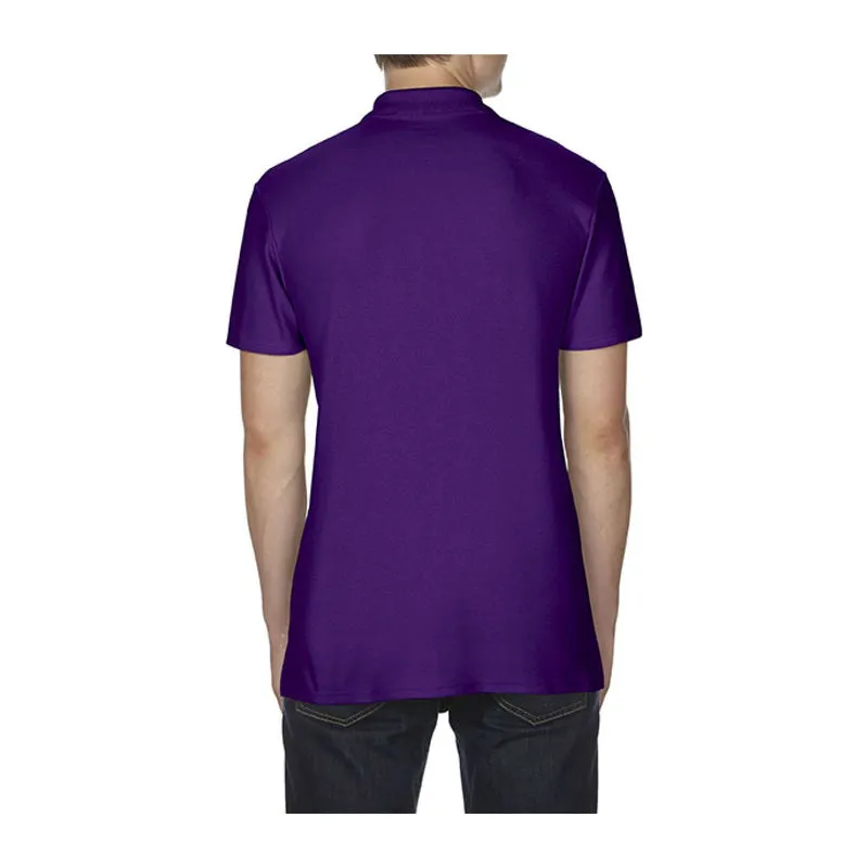 SOFTSTYLE® POLO PRO DOSPĚLÉ S DVOJITÝM PIQUÉ