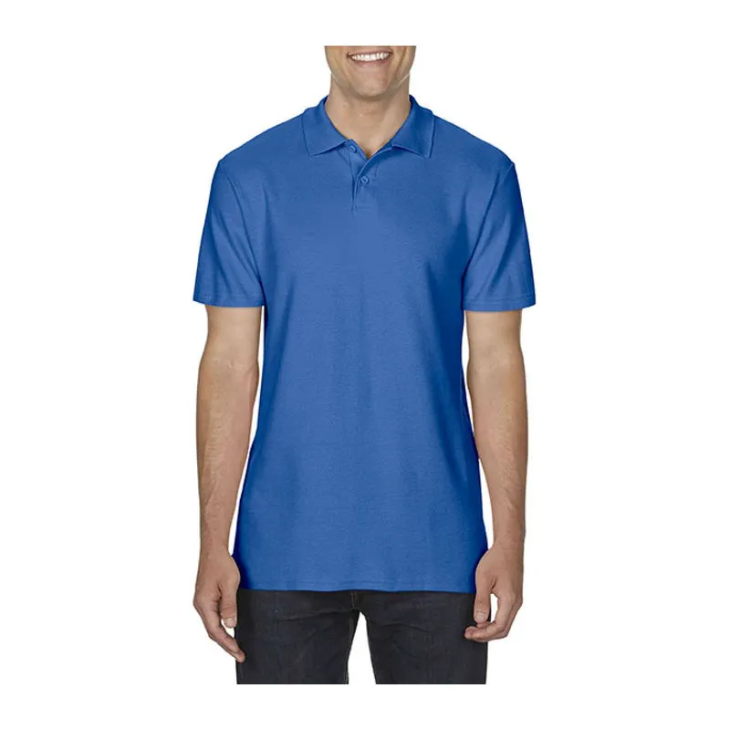SOFTSTYLE® POLO PRO DOSPĚLÉ S DVOJITÝM PIQUÉ