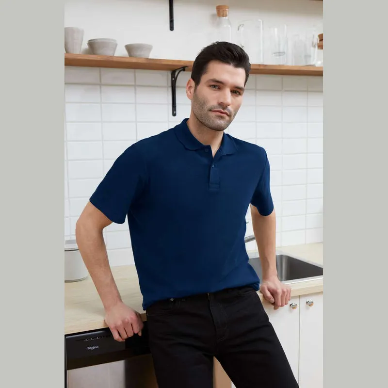 SOFTSTYLE® POLO PRO DOSPĚLÉ S DVOJITÝM PIQUÉ