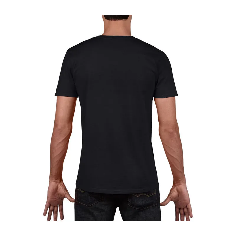 SOFTSTYLE® tričko pro dospělé s véčkovým výstřihem