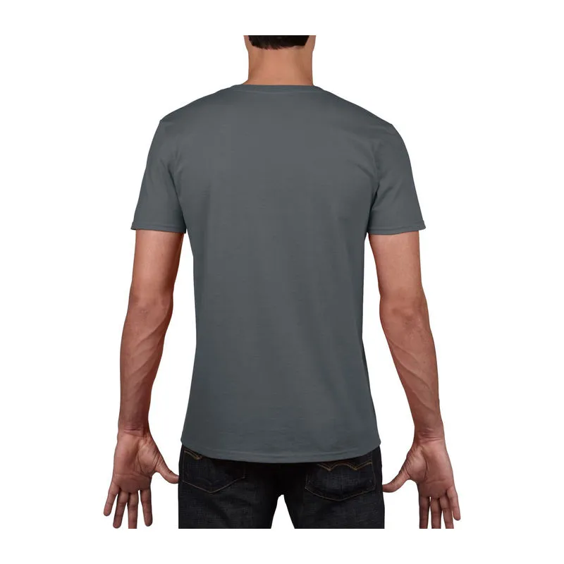SOFTSTYLE® tričko pro dospělé s véčkovým výstřihem