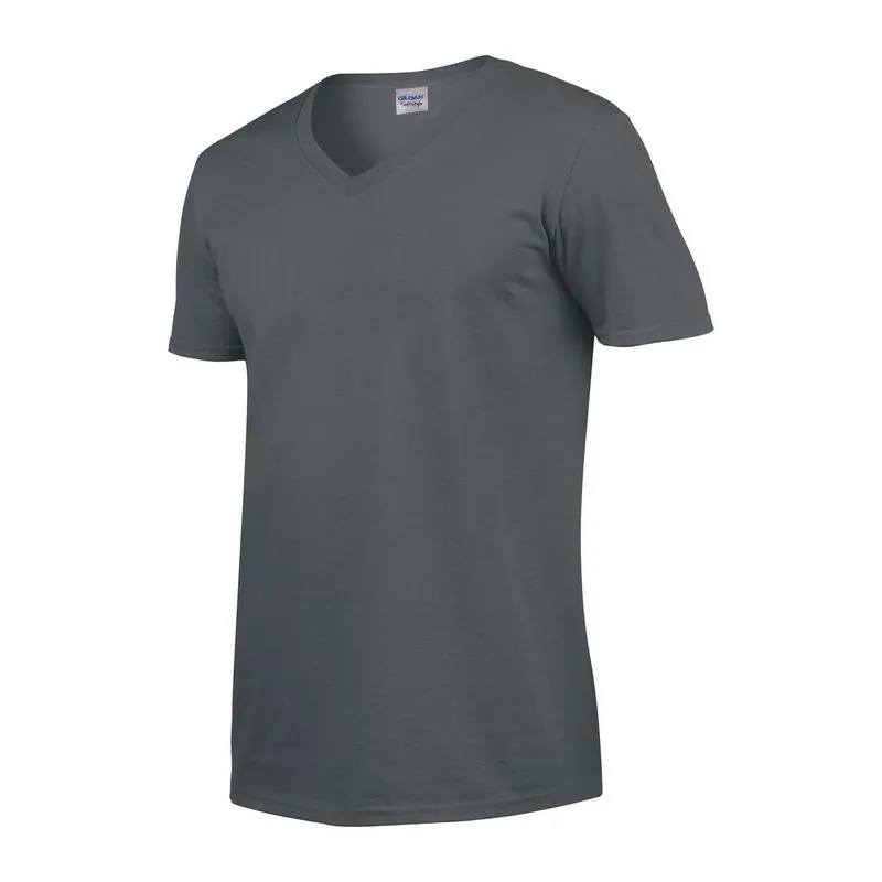 SOFTSTYLE® tričko pro dospělé s véčkovým výstřihem