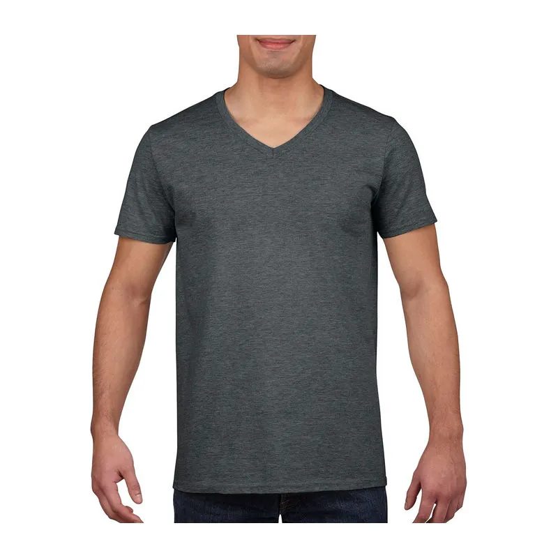 SOFTSTYLE® tričko pro dospělé s véčkovým výstřihem