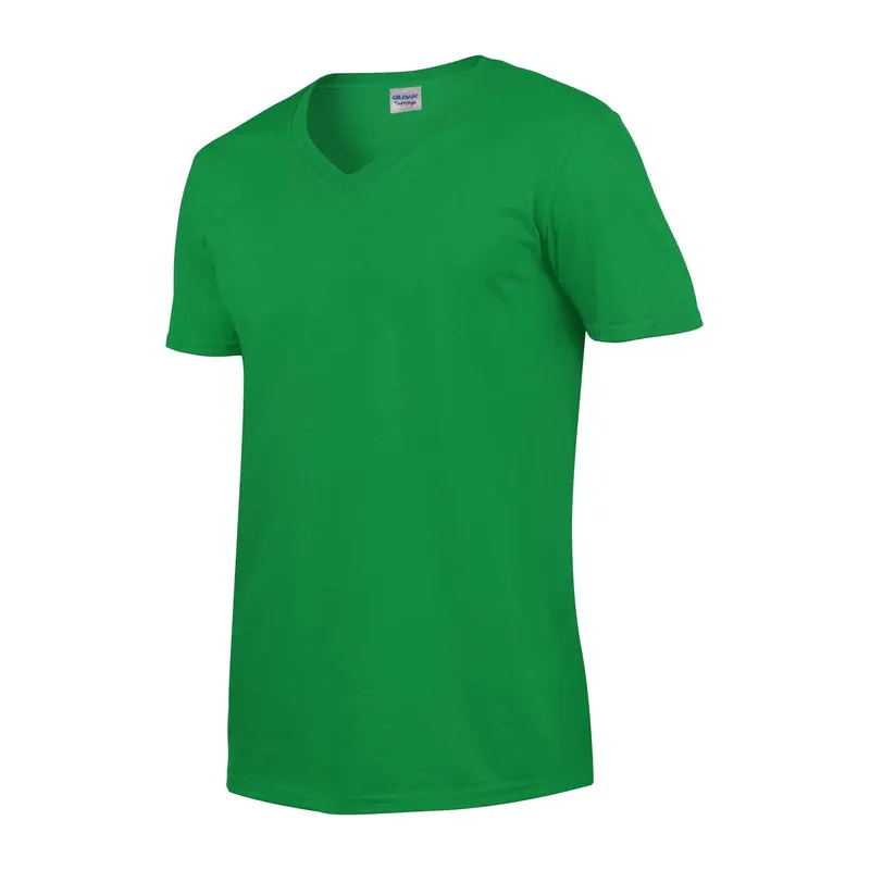 SOFTSTYLE® tričko pro dospělé s véčkovým výstřihem