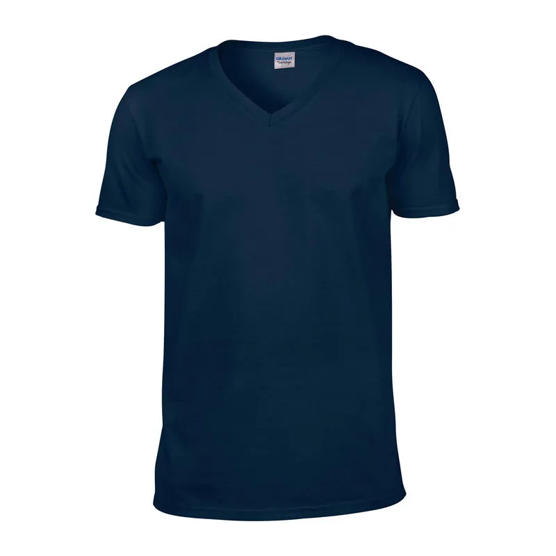 SOFTSTYLE® tričko pro dospělé s véčkovým výstřihem