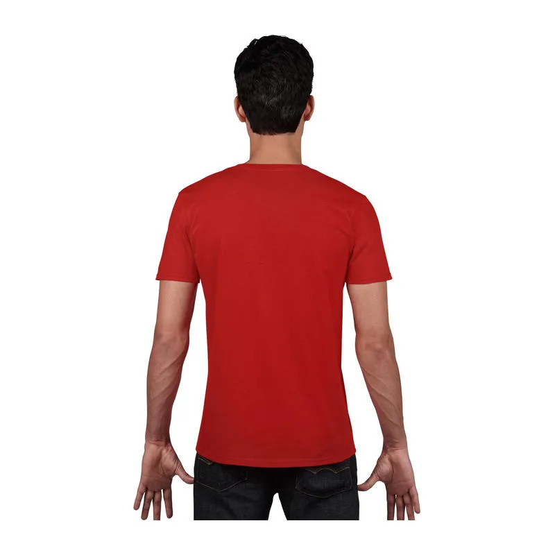 SOFTSTYLE® tričko pro dospělé s véčkovým výstřihem