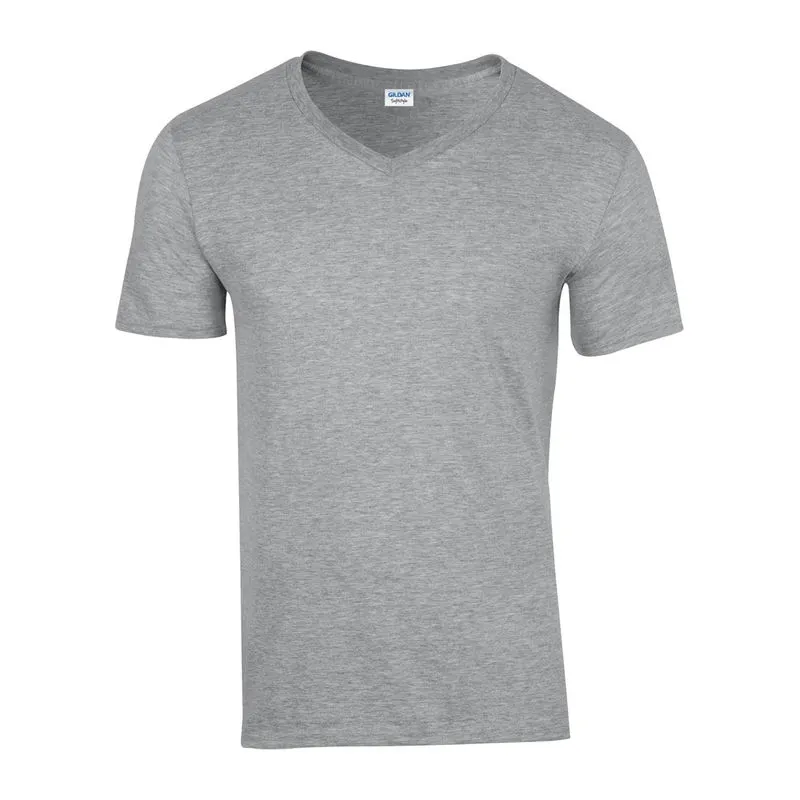SOFTSTYLE® tričko pro dospělé s véčkovým výstřihem