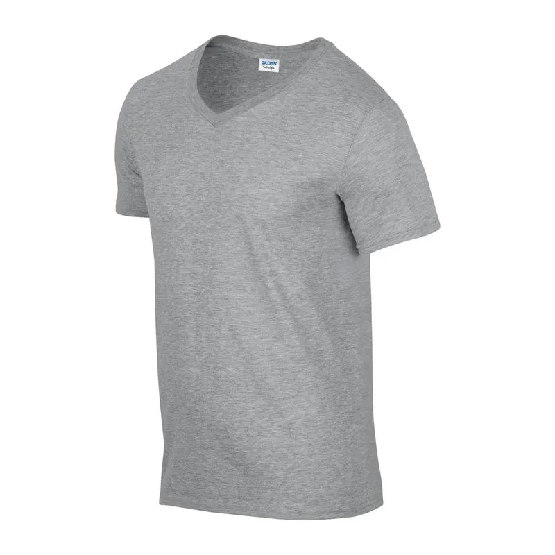 SOFTSTYLE® tričko pro dospělé s véčkovým výstřihem
