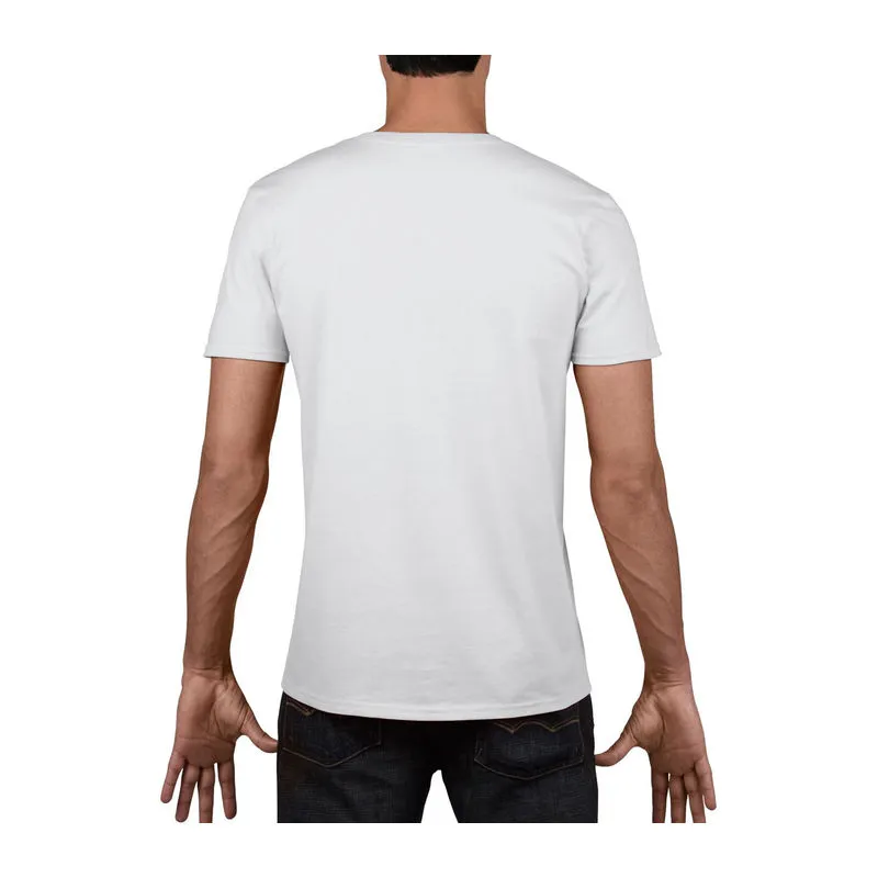 SOFTSTYLE® tričko pro dospělé s véčkovým výstřihem