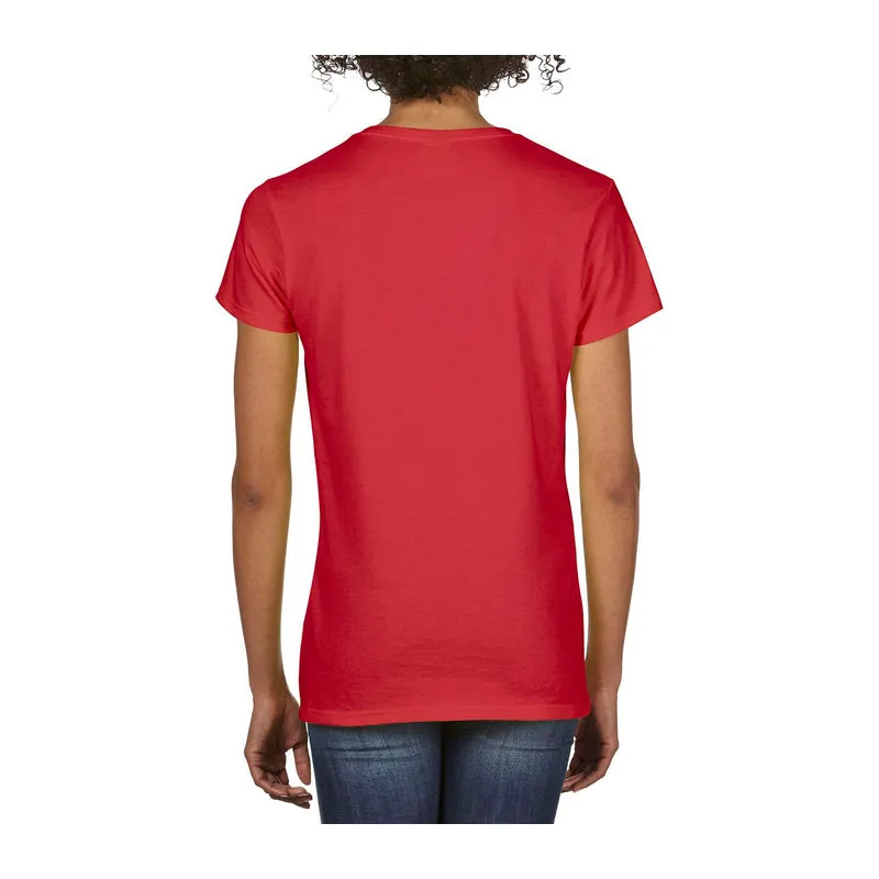 PREMIUM COTTON® dámské tričko s výstřihem do V