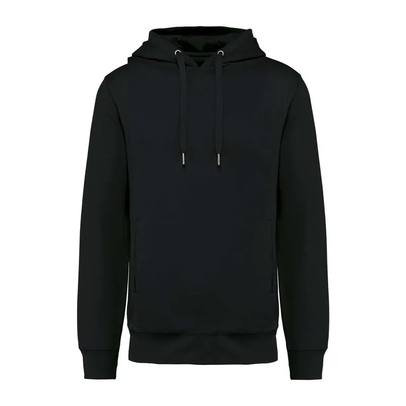 Unisex ekologická mikina s kapucí z francouzského 