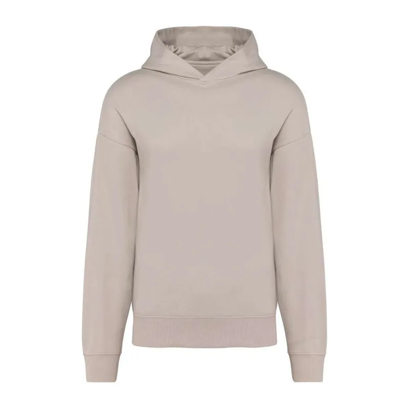 Unisex oversize mikina s kapucí a fleecovou podšív