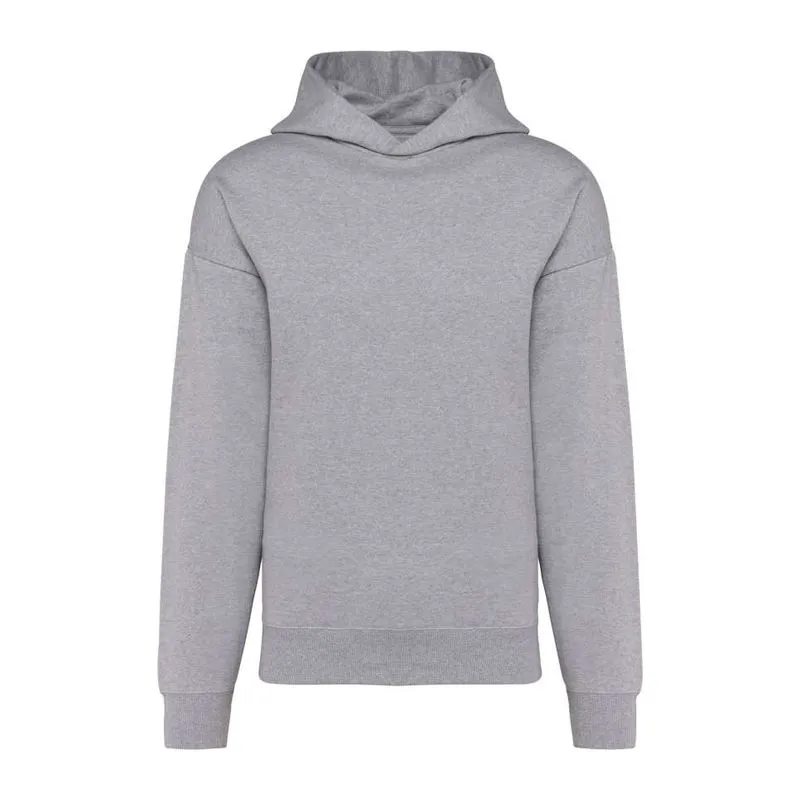 Unisex oversize mikina s kapucí a fleecovou podšív