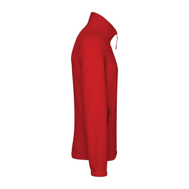 Unisex mikrofleecová bunda s elastickým lemem
