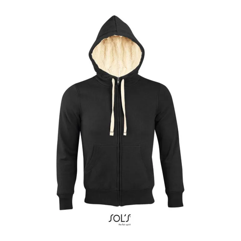 SOL'S Sherpa unisex bunda na zip s podšívkou