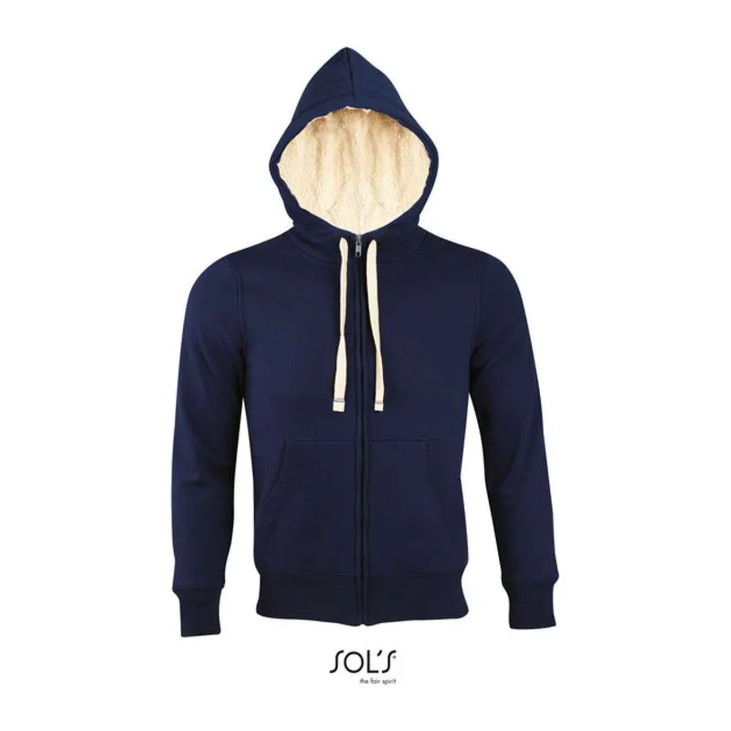 SOL'S Sherpa unisex bunda na zip s podšívkou