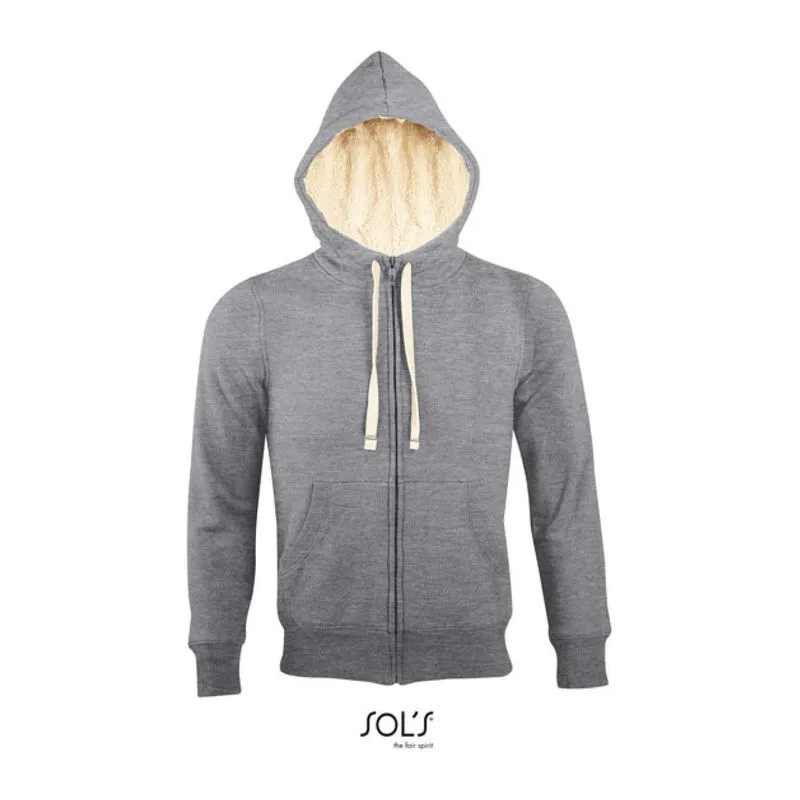SOL'S Sherpa unisex bunda na zip s podšívkou