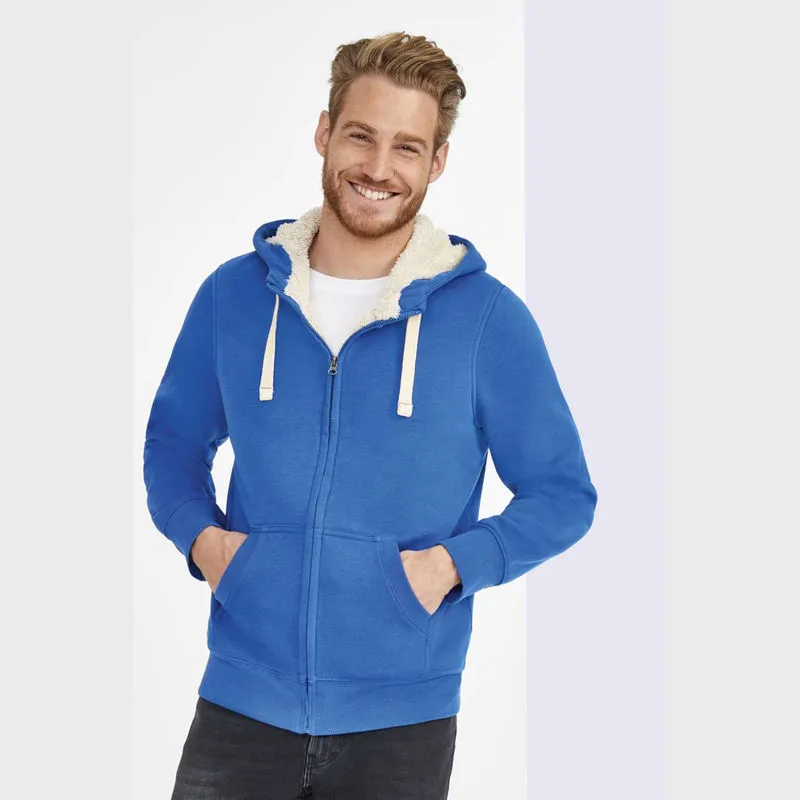 SOL'S Sherpa unisex bunda na zip s podšívkou