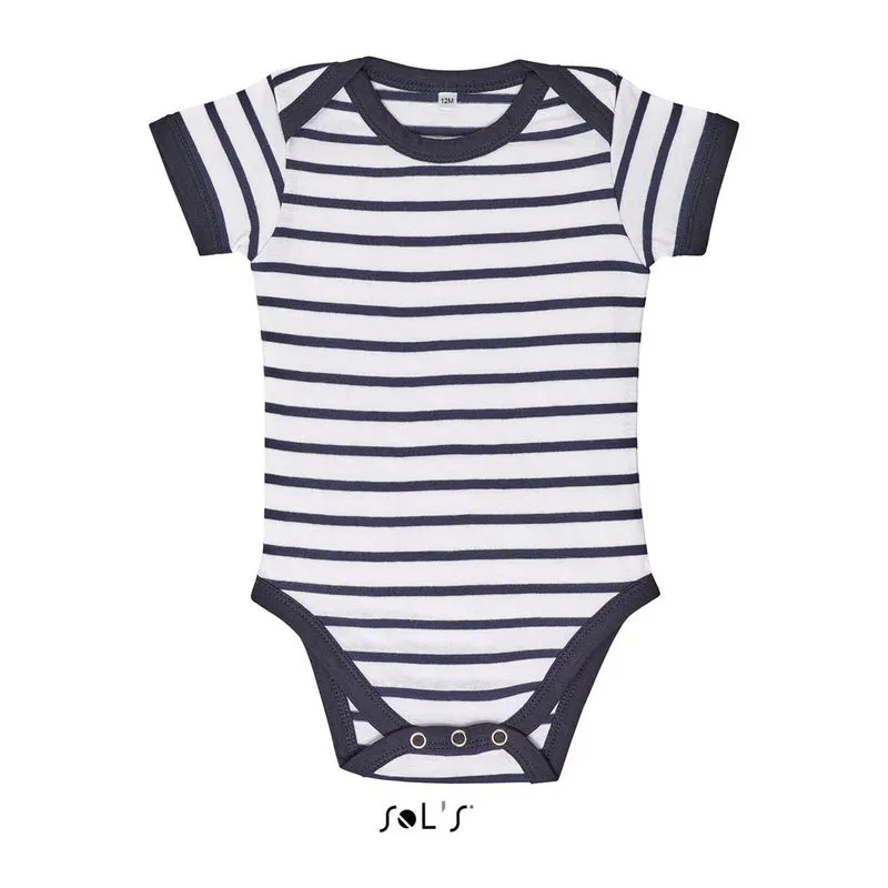 SOL'S Miles Baby proužkované body