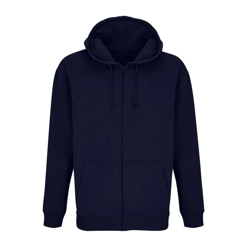 SOL'S Carter unisex mikina na celopropínací zip