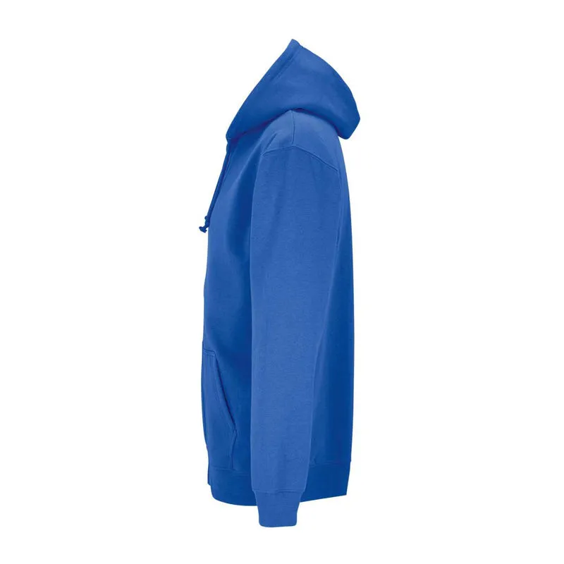 SOL'S Carter unisex mikina na celopropínací zip