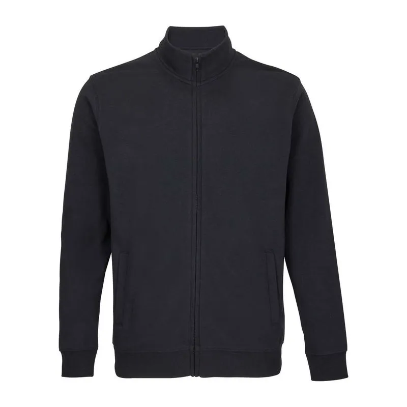 SOL'S Cooper unisex mikina s celopropínacím zipem