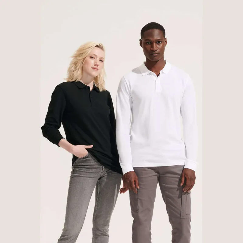 SOL'S Planet LSL unisex polokošile s dlouhým rukáv
