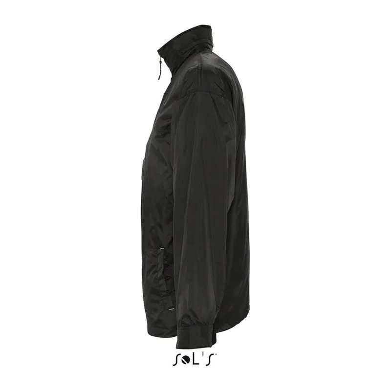 SOL'S Mistral voděodpudivá větrovka s jersey podší