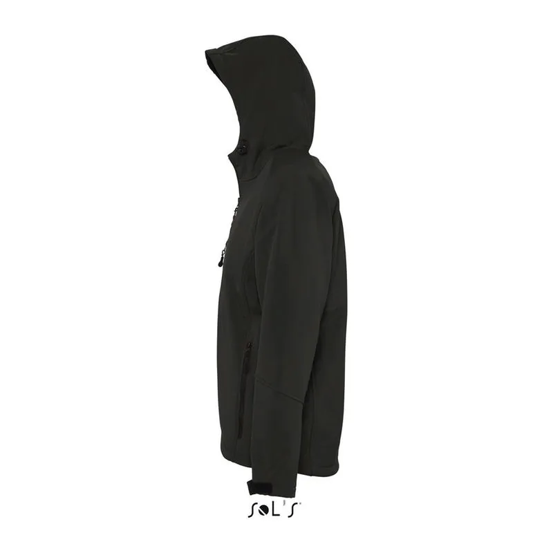SOL'S Replay Men pánský softshell s kapucí