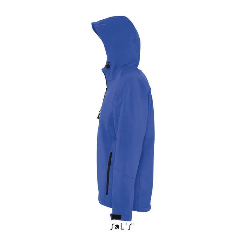 SOL'S Replay Men pánský softshell s kapucí