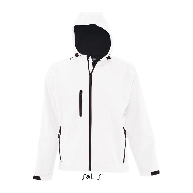 SOL'S Replay Men pánský softshell s kapucí