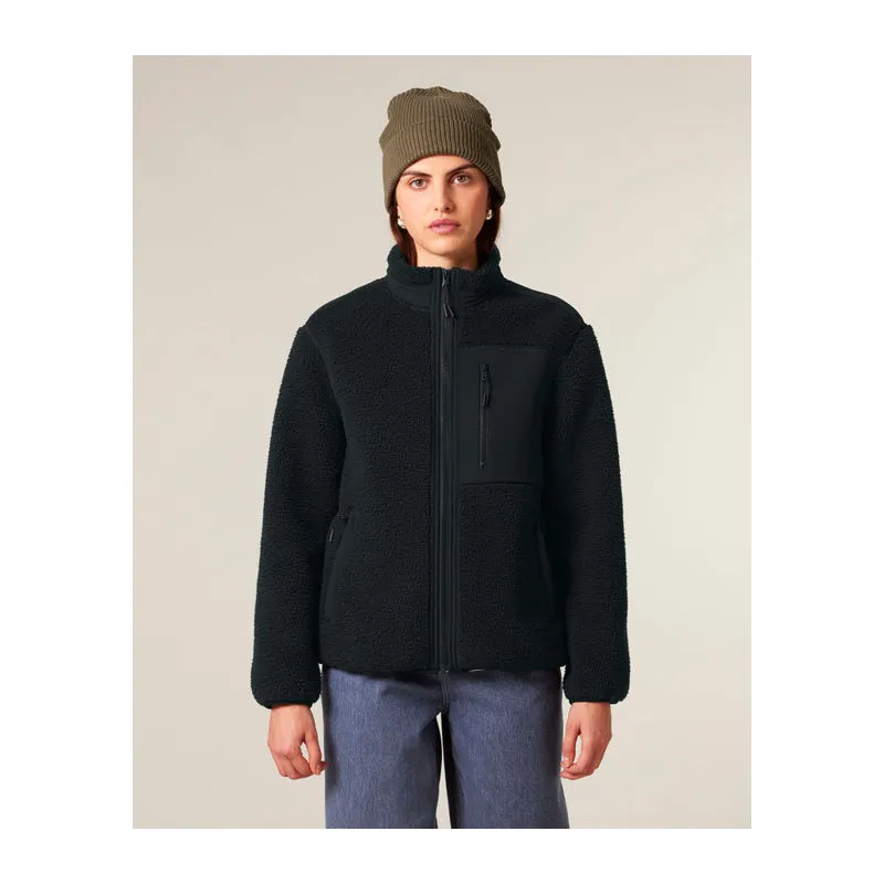 Brooker unisex relaxed fit sherpa bunda