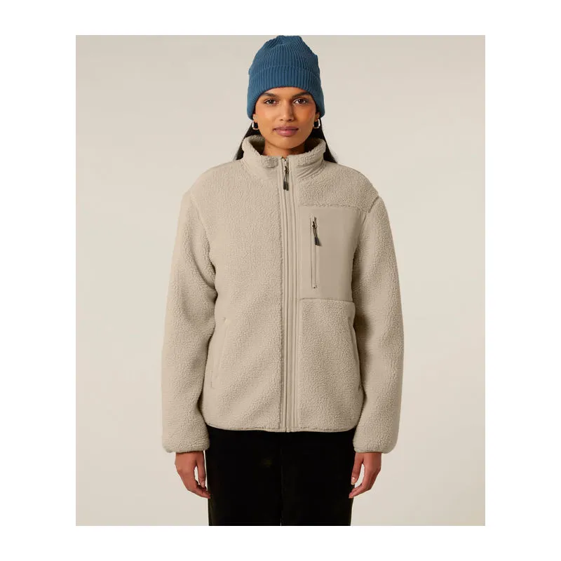 Brooker unisex relaxed fit sherpa bunda