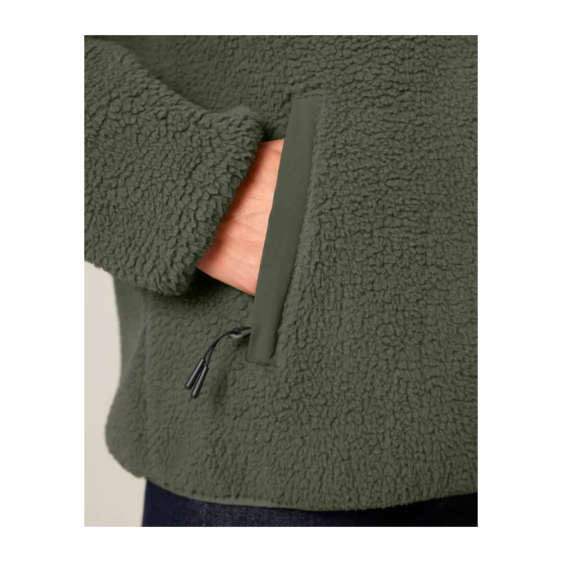 Brooker unisex relaxed fit sherpa bunda