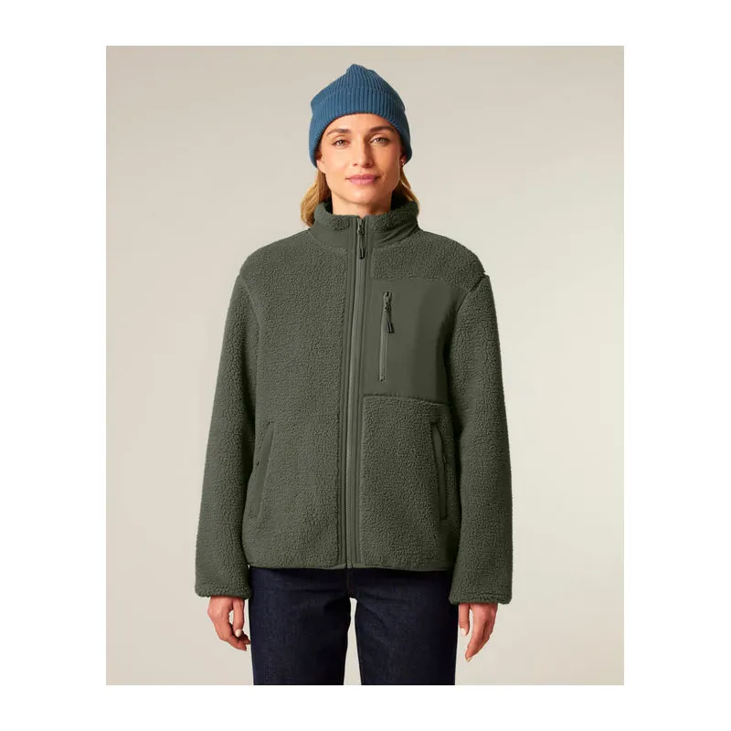 Brooker unisex relaxed fit sherpa bunda